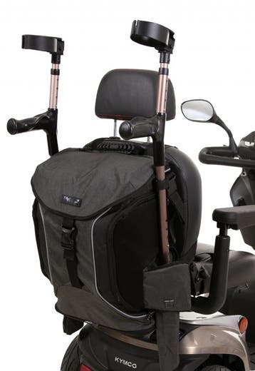 Torba Go luxe rugzak voor rolstoel en scootmobiel grijs zwar, Diversen, Ophalen of Verzenden, Nieuw