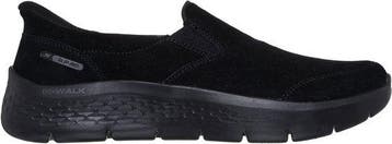 Skechers Go Walk Flex Dames Instappers - Zwart Maat 41, Verzenden, Nieuw