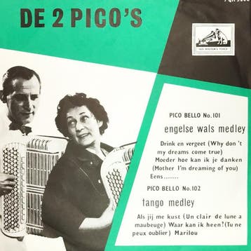 vinyl single 7 inch - De 2 Picos - Pico Bello No. 101, Verzenden, Zo goed als nieuw, 7 inch, Nederlandstalig