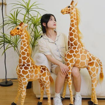 Reusachtige Giraffe Pluche Knuffel - Zacht & Schattig Speelg