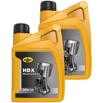 Kroon Olie Aanbieding: 2 X Hdx 20W50 1L, Verzenden