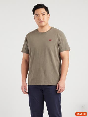 Levis T-shirts Heren maat L Groen Vintage, Ophalen of Verzenden, Nieuw