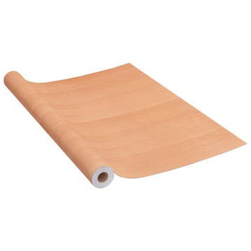 vidaXL Meubelfolie zelfklevend 500x90 cm PVC Japans, Verzenden, Nieuw, Beige