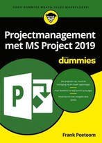 9789045356525 Projectmanagement met MS Project 2019 voor ..., Verzenden, Nieuw, Frank Peetoom