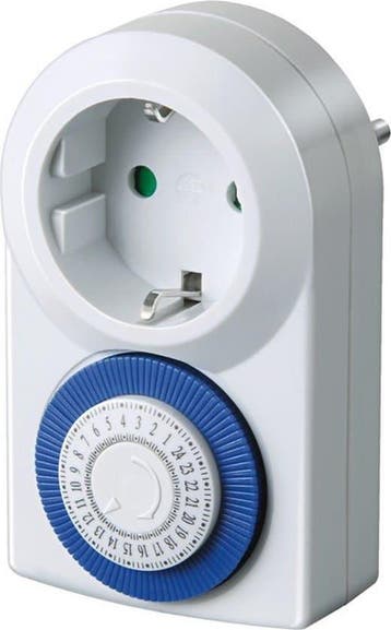Brennenstuhl MMZ 20, timer-stopcontact, mechanisch, Ophalen of Verzenden, Zo goed als nieuw