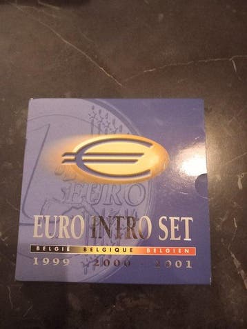 België. Year Set (BU) 1999/2001 Trippleset (Zonder