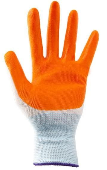 Werkhandshoenen  BUDGET blauw oranje, Nieuw