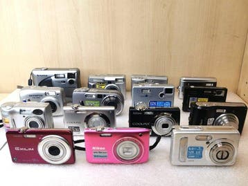 Olympus, Sony, Casio, Nikon, Pentax, Minolta, Polaroid,, Nieuw