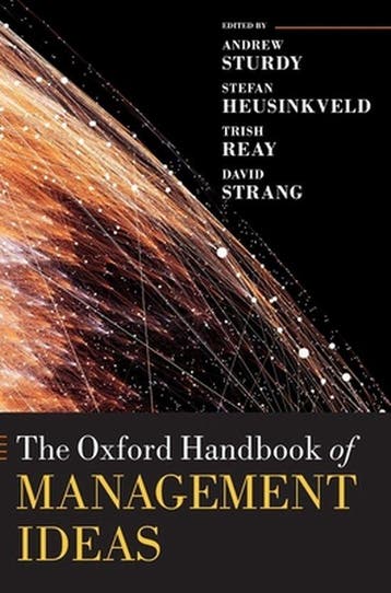 The Oxford Handbook of Management Ideas - Andrew Sturdy, Verzenden, Gelezen, Andrew Sturdy