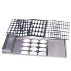 Logo-galettes Strijkbak met 6 sjablonen, Verzenden, Nieuw