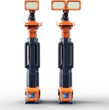 VOC-MOBLI-100 mobiele LED lichtmast Singlehead/Dualhead, Nieuw