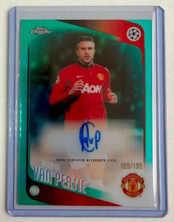 2025/26 Topps Chrome UCL Robin van Persie 169/199, Nieuw