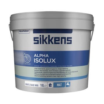 Sikkens Alpha Isolux - 10 liter - WIT, Verzenden, Nieuw
