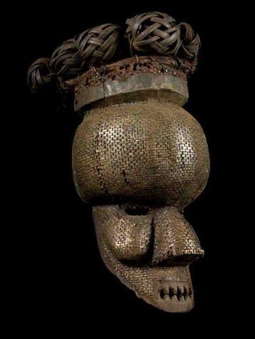 Masker - Mukinka - Salampasu - DR Congo