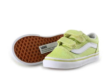 Vans Sneakers Jongens in maat 21 Groen, Jongen of Meisje, Schoenen, Zo goed als nieuw, Vans