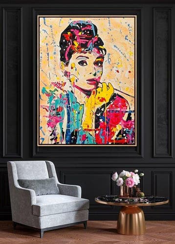 Joaquim Falco - AUDREY HEPBURN XXL, Antiek en Kunst