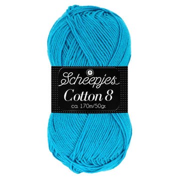 Scheepjes Cotton 8 - 563 - Haakgaren / Breigaren, Hobby en Vrije tijd, Ophalen of Verzenden, Nieuw, Breien of Haken, Wol of Garen