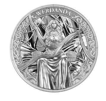 Duitsland. 5 Mark 2026 – Norns: Verdandi – 1 oz Silver coin
