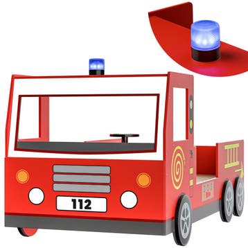 Kinderbed Noah Brandweerauto 200x90cm (Slaapkamer), Verzenden, Nieuw