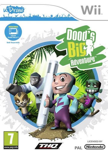 U Draw Krabbels Grote Avontuur Wii Morgen in huis!, 1 speler, Ophalen of Verzenden, Zo goed als nieuw