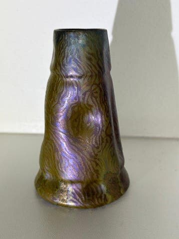 Art Nouveau - Clément Massier - Vaas - Aardewerk, Antiek en Kunst