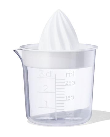 HEMA Witte vruchtenpers wit 300ml, Verzenden, Nieuw