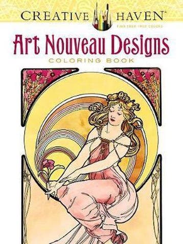 Creative Haven Art Nouveau Designs Color 9780486781891, Boeken, Verzenden, Zo goed als nieuw, Alphonse Marie Mucha