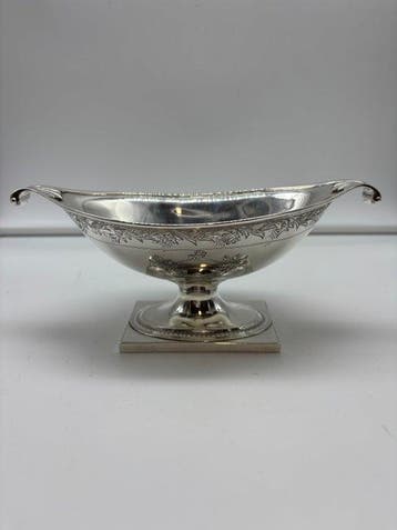Suikergoed schotel - .925 zilver - Antiek Engelse Zilver