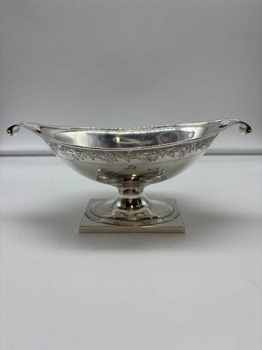 Suikergoed schotel - .925 zilver - Antiek Engelse Zilver, Antiek en Kunst, Antiek | Goud en Zilver