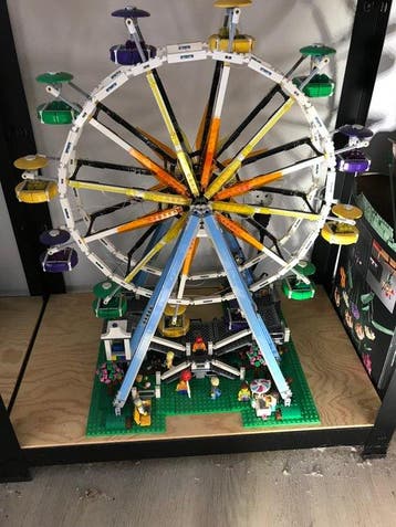 Lego Set - 10247 - Creator Expert - Ferris Wheel with lights, Nieuw