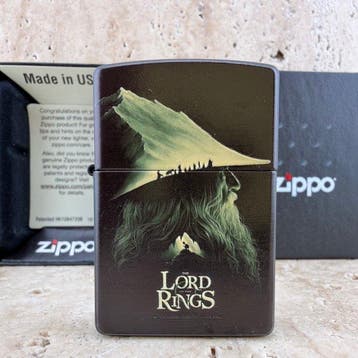 Zippo - Gandalf - Lord of the Rings Design – Dark Fantasy, Nieuw