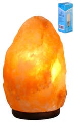 Zoutlamp 4-6kg met LEDLAMP - Himalaya Zout 100% Natuurlij..., Huis en Inrichting, Lampen | Tafellampen, Ophalen of Verzenden, Nieuw