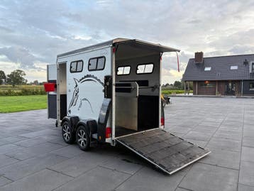 Bockmann Portax LSR BJ 2018 in goede staat met veel opties!, Ophalen, Gebruikt, Aluminium, 2-paards trailer