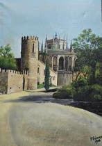 Pedro Gómez (c.1930) - Murallas y columnas