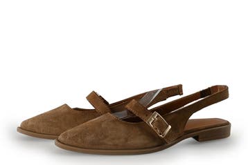 No Stress Slingbacks in maat 36 Bruin, Kleding | Dames, Schoenen, Bruin, Verzenden, Zo goed als nieuw, No Stress