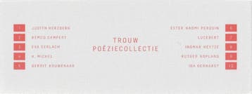 POËZIE - Uitgegeven door Trouw 8710371002092, Verzenden, Zo goed als nieuw, Uitgegeven door Trouw