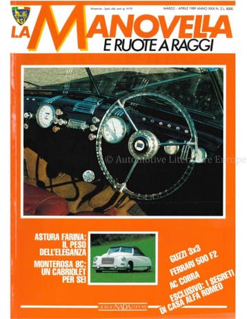1989 LA MANOVELLA E RUOTE A RAGGI ITALIAANS 2, Nieuw, Author