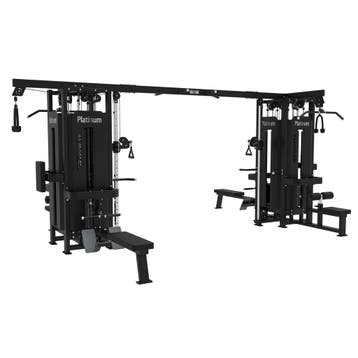 Tunturi Platinum - Multi Station/8 Stations - Selectorized, Sport en Fitness, Fitnessapparatuur, Verzenden, Nieuw, Metaal, Overige typen