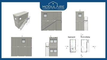 Container huis bouwen, Meerdere verdiepingen mogelijk! NIEUW, Nieuw