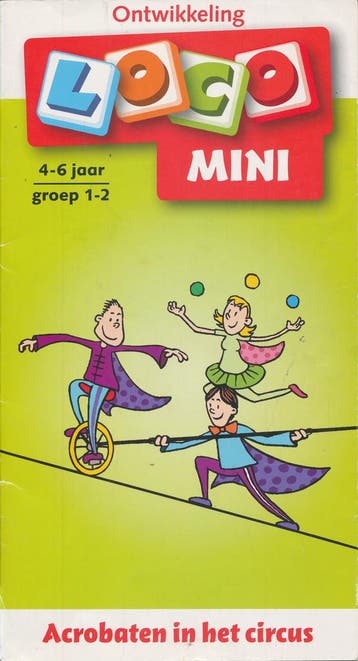 Mini Loco Ontwikkeling Acrobaten in het circus groep 1-2, Verzenden, Nieuw