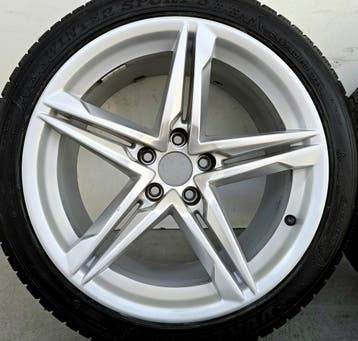 Audi A5 18 inch winterbanden S line velgen 5x112, 18 inch, 245 mm, Banden en Velgen, Nieuw