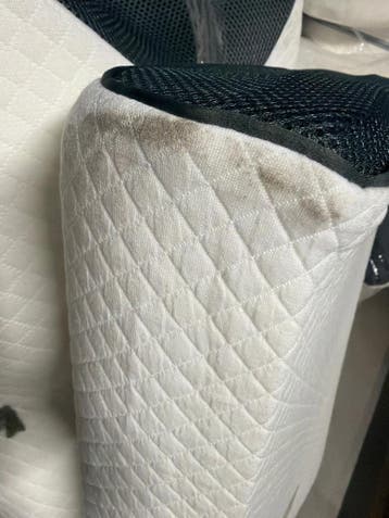 2dekans | Sleeptight Ergonomisch Hoofdkussen Wit –, Huis en Inrichting, Slaapkamer | Beddengoed, Ophalen of Verzenden, Gebruikt
