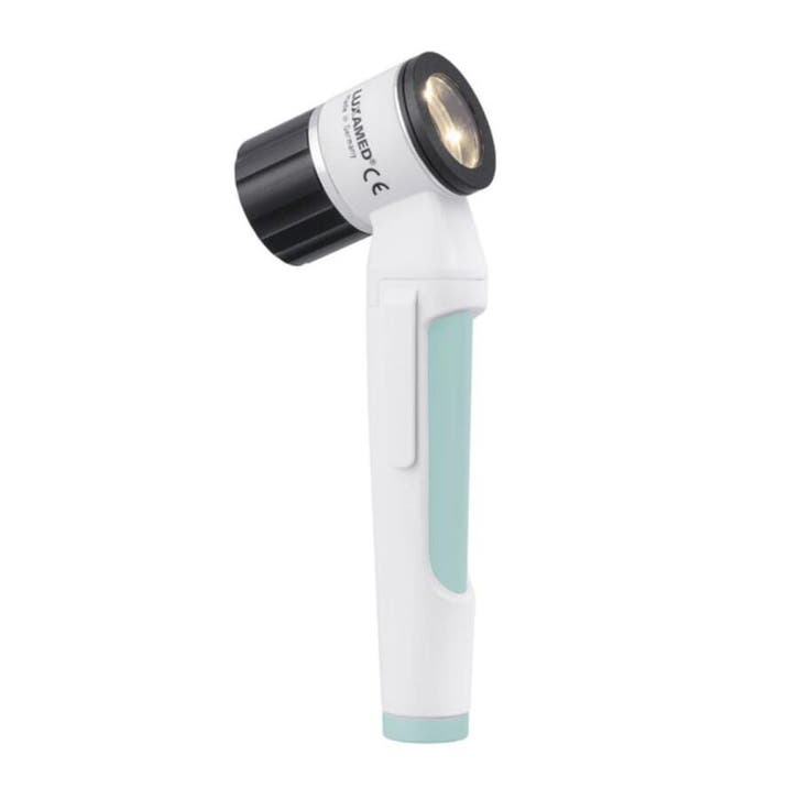 LuxaScope Dermatoscoop LED 2.5 V groen met schaalverdeling, Diversen, Verpleegmiddelen, Nieuw, Verzenden