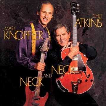 lp nieuw - chet atkins &amp; mark knopfler - NECK AND NEC..., Verzenden, Zo goed als nieuw, Overige formaten