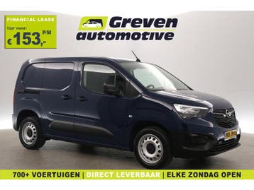 Opel Combo 1.5D 102PK | Airco | Cruise | Trekhaak |, Euro 6, Blauw, Nieuw, Opel