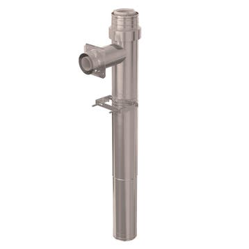 Rolux Buitenwandsysteem Etage -T Conc PP/RVS 110/160 -, Ophalen of Verzenden, Nieuw