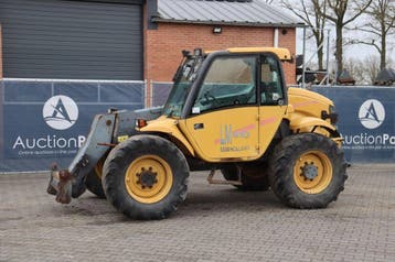Veiling: Verreiker New Holland LM 410 Diesel 2000, Ophalen, Verreiker