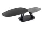 Design salontafel MOVEMENT zwart grijs rond draaibaar, Huis en Inrichting, Tafels | Salontafels, Ophalen of Verzenden, Nieuw