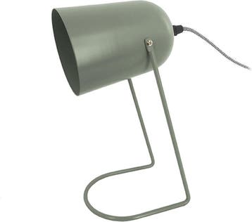 Leitmotiv Tafellamp Enchant - IJzer Mat Grijs/Groen -, Ophalen of Verzenden, Zo goed als nieuw