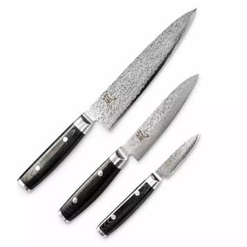 Yaxell Ran Messenset – Giftset – 3-delig – Koksmes 20, Ophalen of Verzenden, Nieuw, Overige materialen